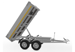 256x150 cm -  750 kg - elek/handpomp