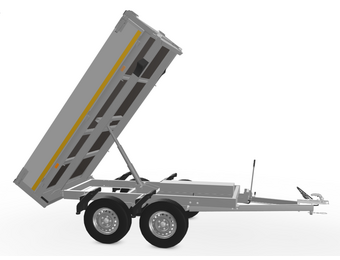 256x150 cm -  750 kg - elek/handpomp
