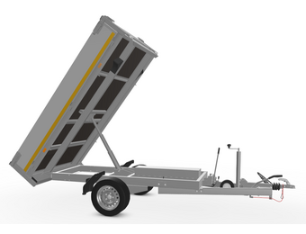 256x150 cm - 1350 kg - elek/handpomp