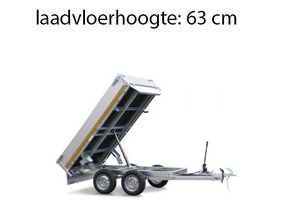 256x150 cm - 2000 kg - elek/handpomp