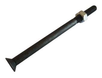 M6x85 mm - inbusbout en moer voor lieren