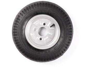 Wiel 4.00-10 (4x115) 345kg - 6PR - naaf 85 mm