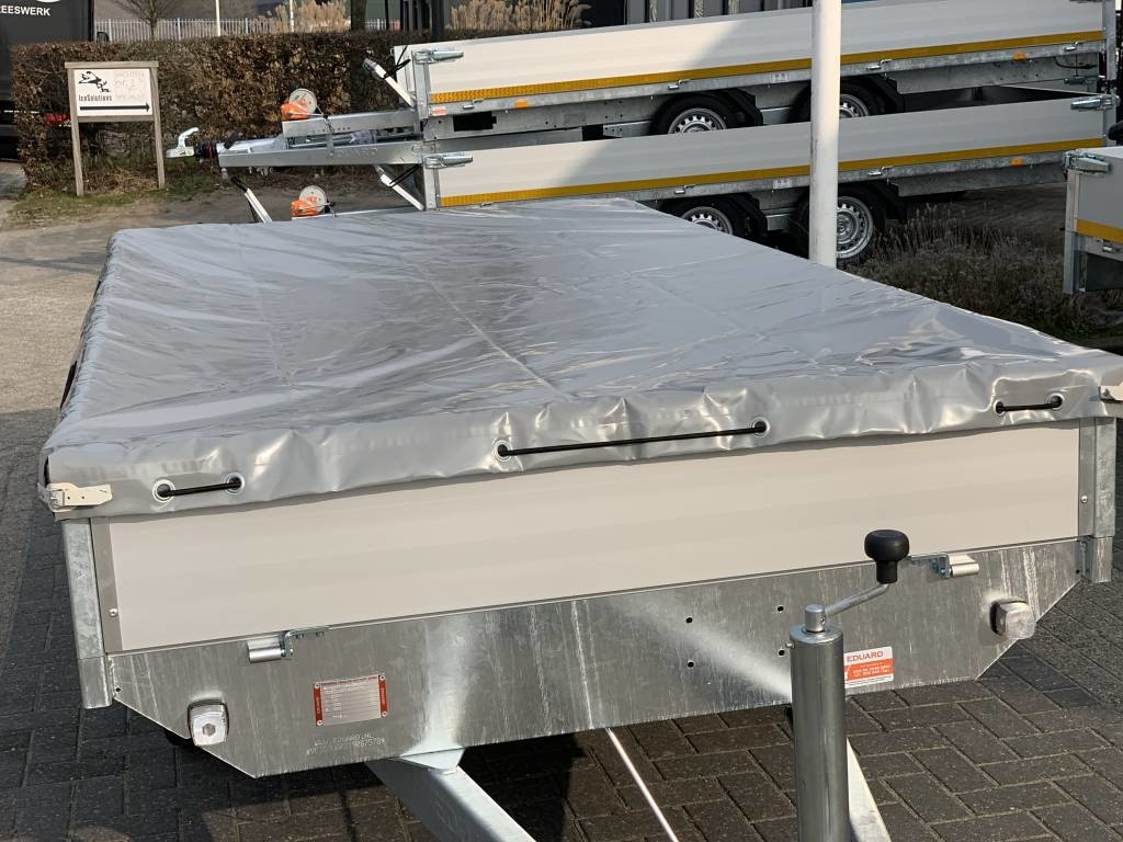 Waterdicht vlakzeil voor EDUARD aanhanger 310x180 cm