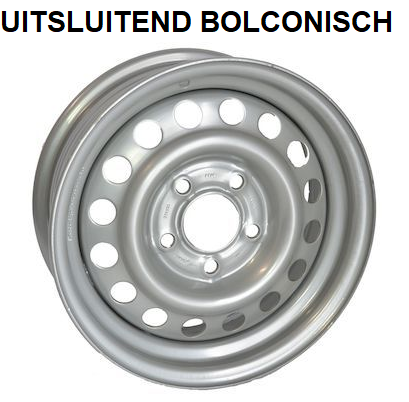 Losse 14 inch velg voor aanhangwagens - 5.50Jx14 (5x112) 950 kg - ET30 - geschikt voor bolconische wielbouten