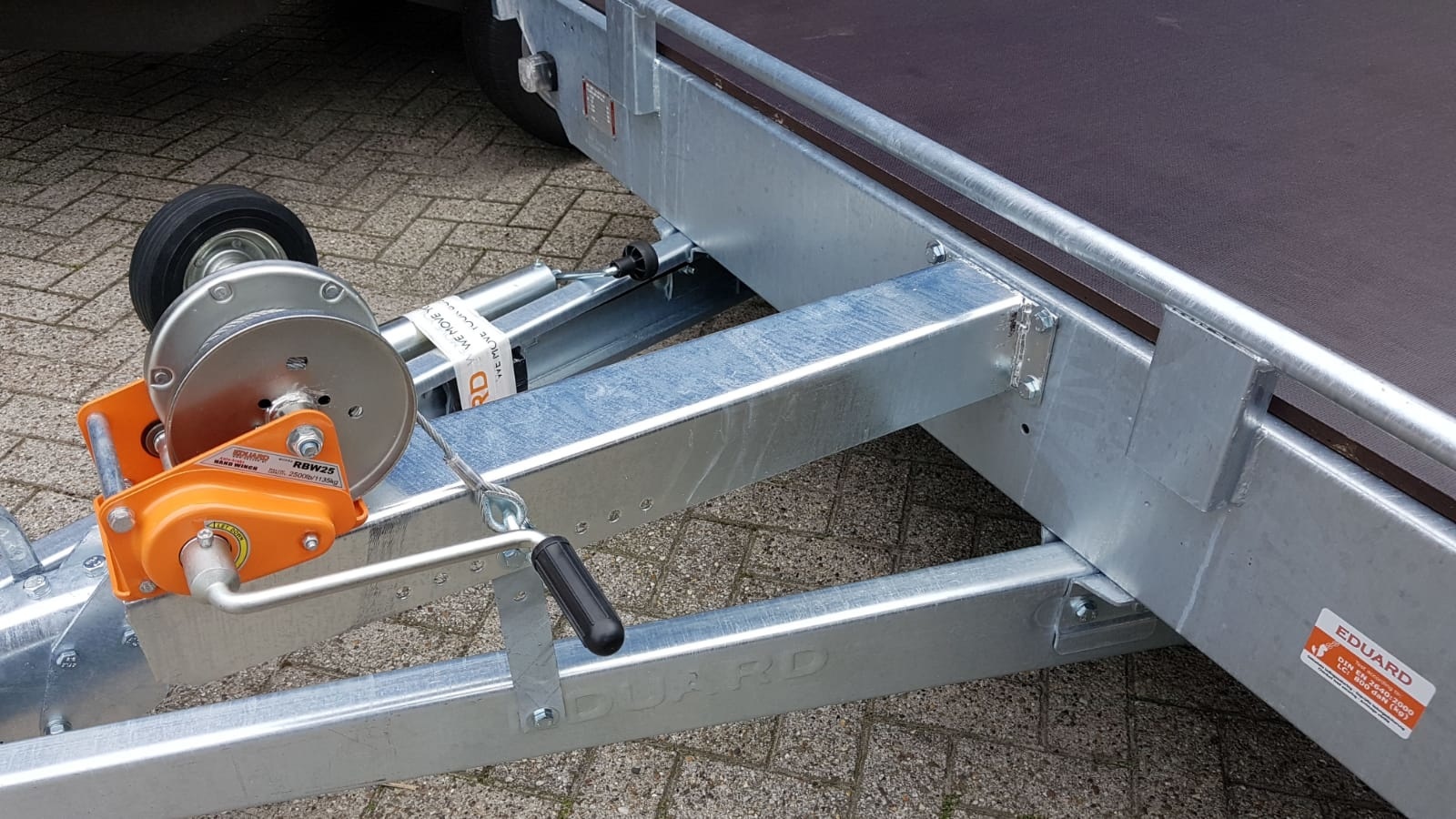 Verbindingsstrip liersteun-dissel 230x40 mm