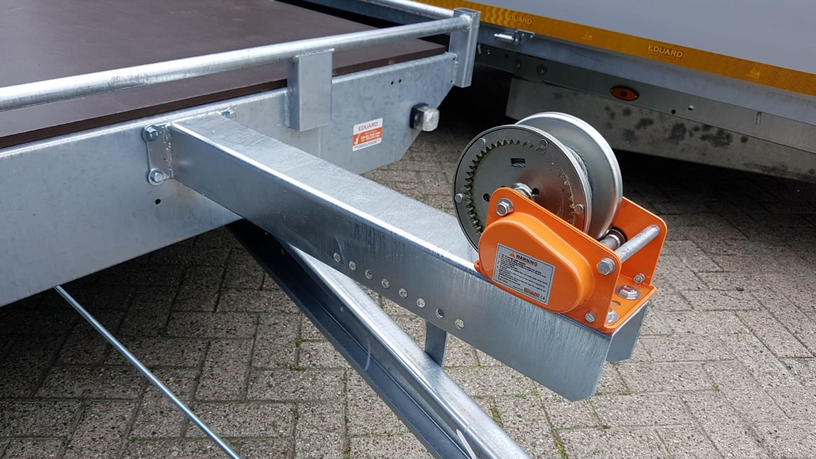 Verbindingsstrip liersteun-dissel 230x40 mm