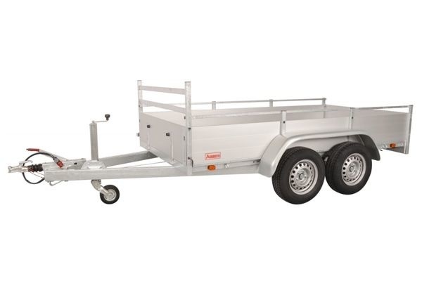 Anssems BSX 2500 bakwagen - 2500 kg bruto laadvermogen - 251x130 cm laadoppervlak - geremd