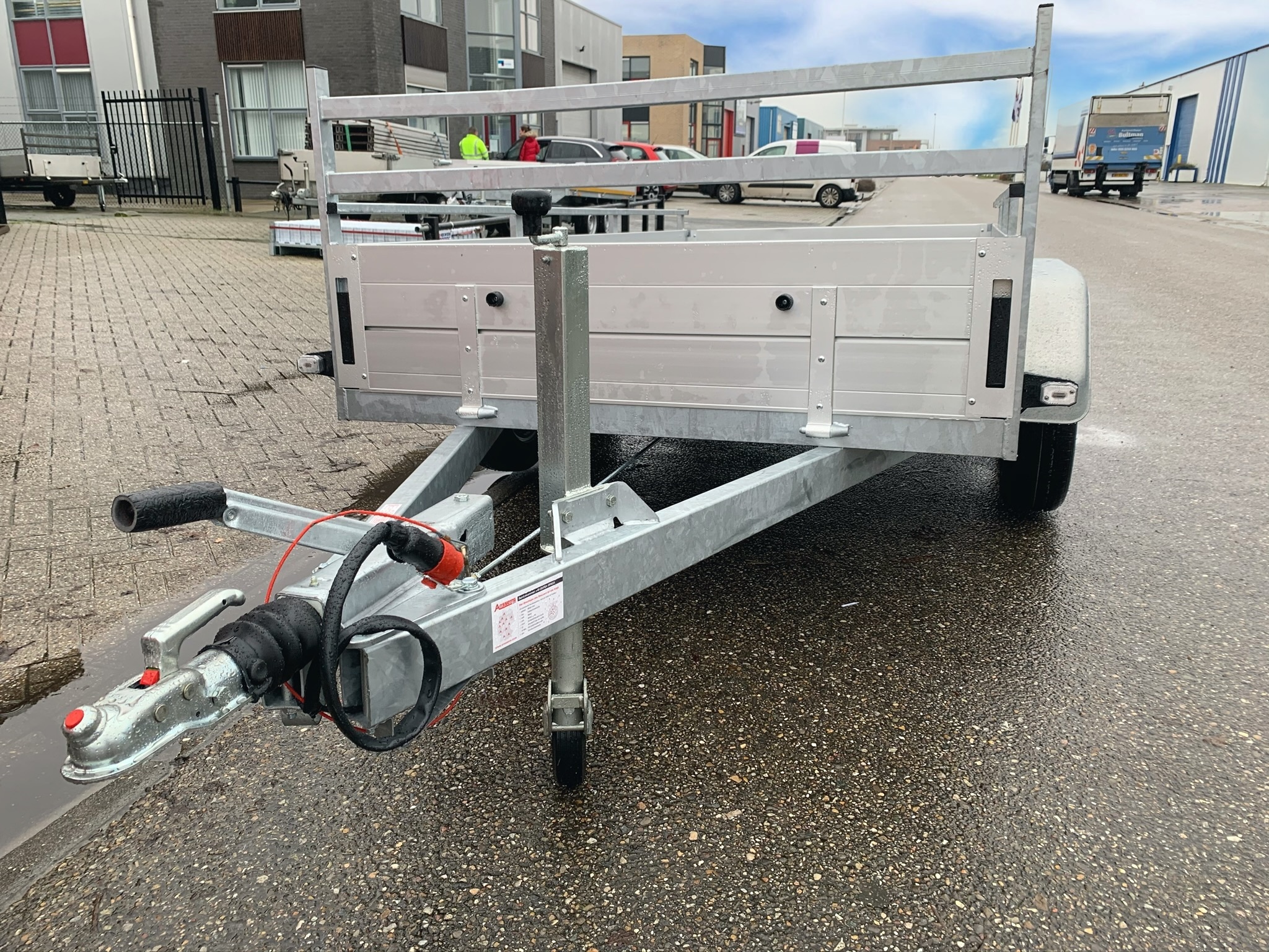 Anssems BSX 2500 bakwagen - 2500 kg bruto laadvermogen - 251x130 cm laadoppervlak - geremd