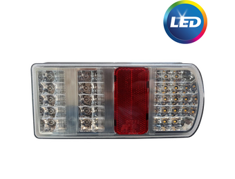 Achterlicht rechts connector LED 228x106x55 mm