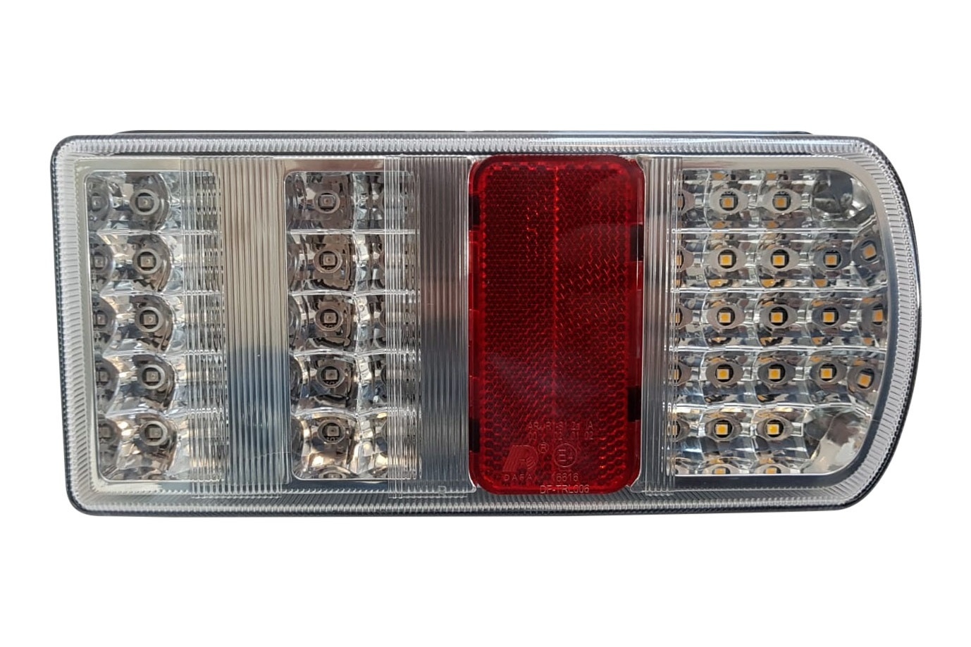 Achterlicht Aspöck connector 228x106x55 mm - volledig LED en Plug&Play - rechts