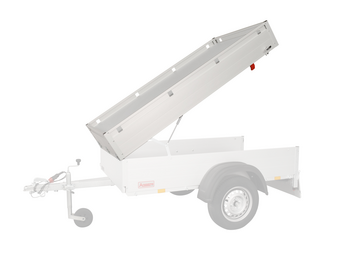 Scharnierend naar voorkant 251x126 cm