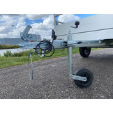 Anssems GT 750 R bakwagen - 750 kg bruto laadvermogen - 251x126 cm laadoppervlak - ongeremd - inclusief reling en voorrek