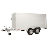 Anssems GTT 1500 VT2 HT gesloten aanhanger - 1500 kg bruto laadvermogen - 301x126x118 cm laadoppervlak - geremd - inclusief deksel en achterklep