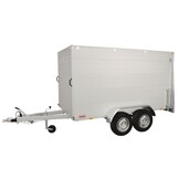 Anssems GTT 2500 VT3 HT gesloten aanhanger - 2500 kg bruto laadvermogen - 301x151x153 cm laadoppervlak - geremd - inclusief deksel en achterklep