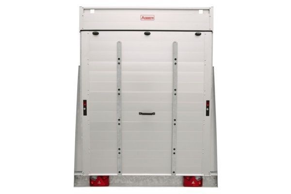 Anssems GTT 2500 VT4 HT gesloten aanhanger - 2500 kg bruto laadvermogen - 301x151x188 cm laadoppervlak - geremd - inclusief deksel en achterklep