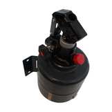 Handpomp - verzinkt - 4 liter reservoir voor kipper