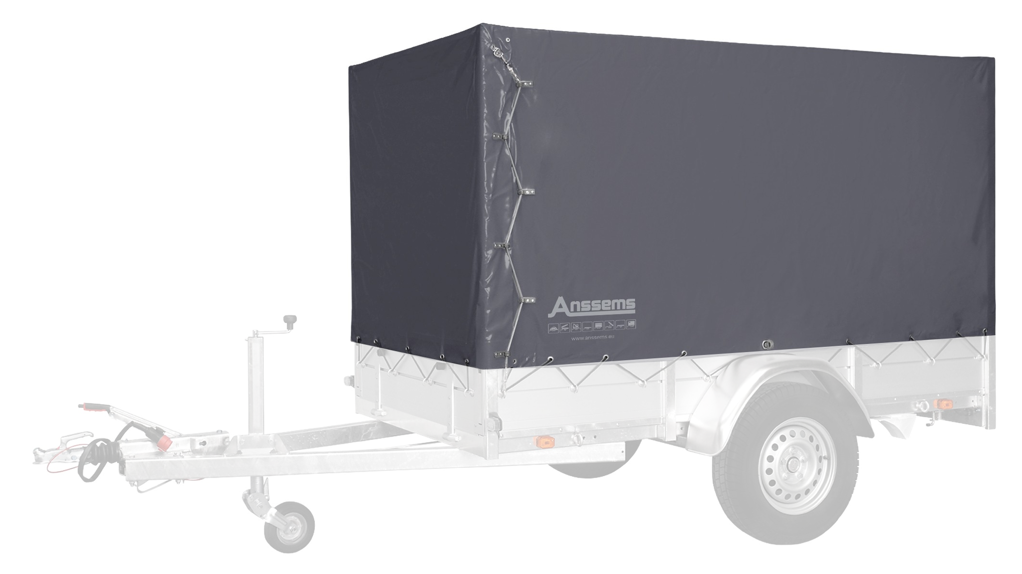 Complete Anssems BSX huif - 205x120x150 cm