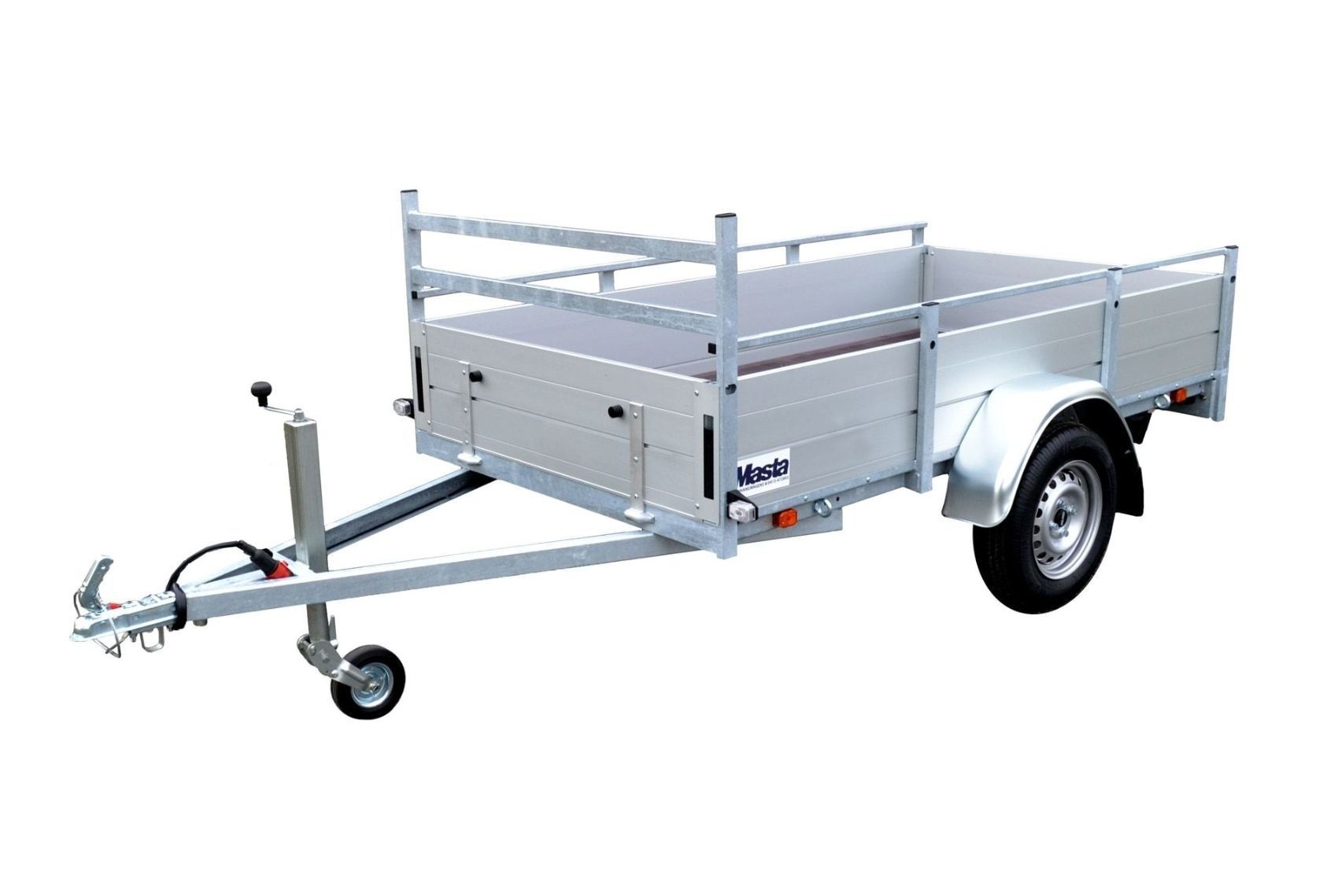 Anssems BSX 750 bakwagen - 750 kg bruto laadvermogen - 205x120 cm laadoppervlak - ongeremd