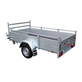 Anssems BSX 750 bakwagen - 750 kg bruto laadvermogen - 205x120 cm laadoppervlak - ongeremd