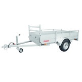 Anssems BSX 750 bakwagen - 750 kg bruto laadvermogen - 251x130 cm laadoppervlak - ongeremd