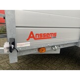 Anssems BSX 750 bakwagen - 750 kg bruto laadvermogen - 251x130 cm laadoppervlak - ongeremd