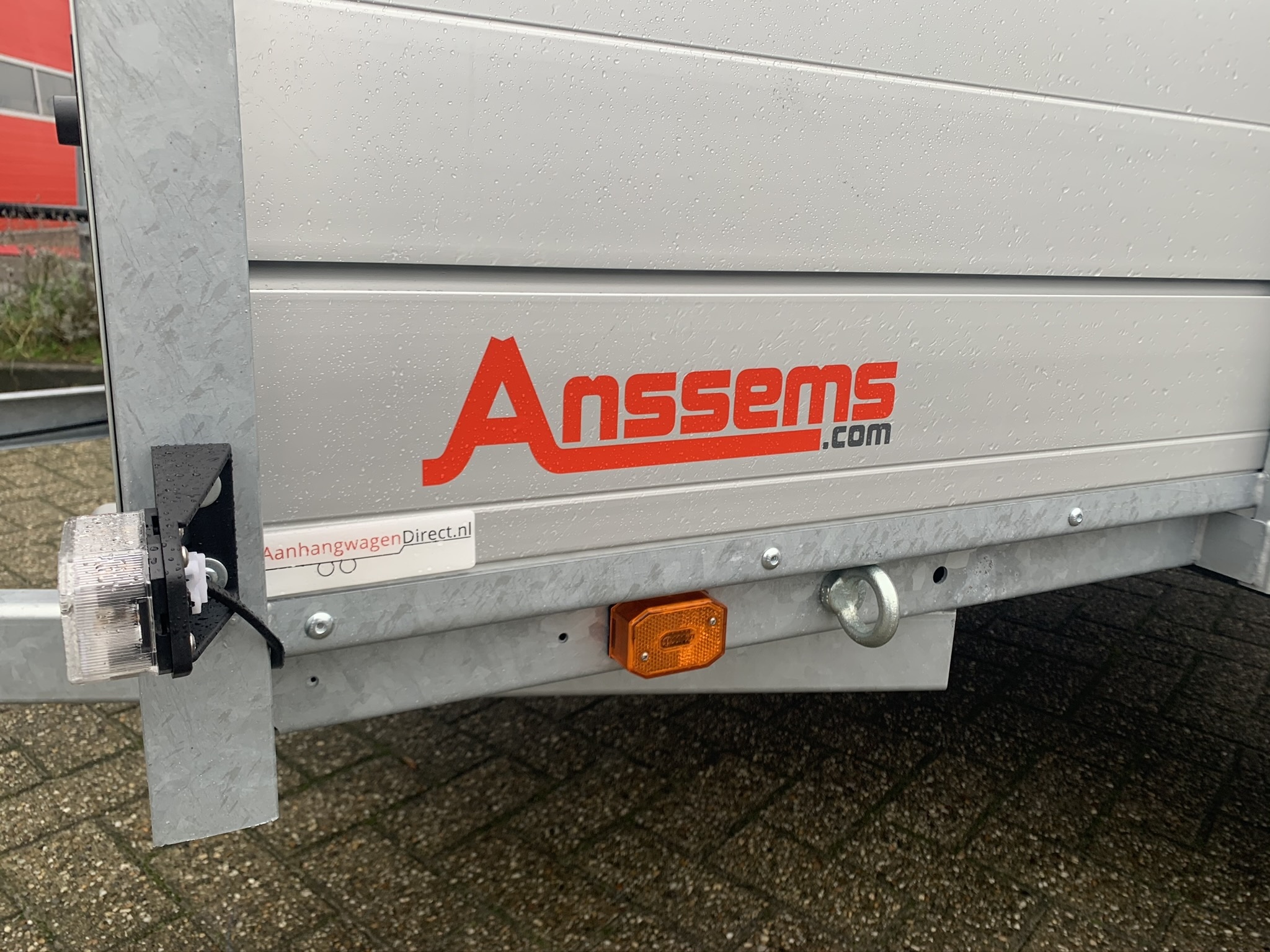 Anssems BSX 750 bakwagen - 750 kg bruto laadvermogen - 251x130 cm laadoppervlak - ongeremd