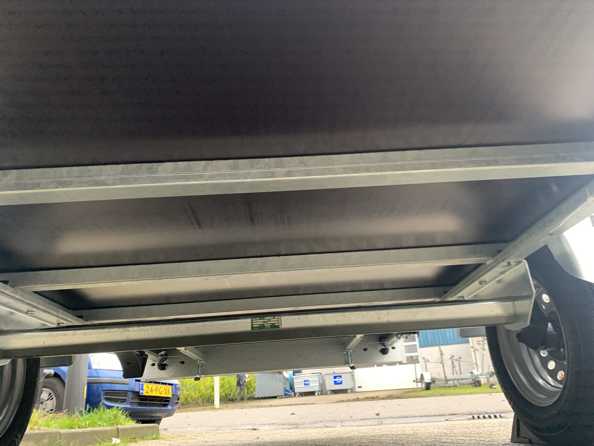 Anssems BSX 750 bakwagen - 750 kg bruto laadvermogen - 251x130 cm laadoppervlak - ongeremd