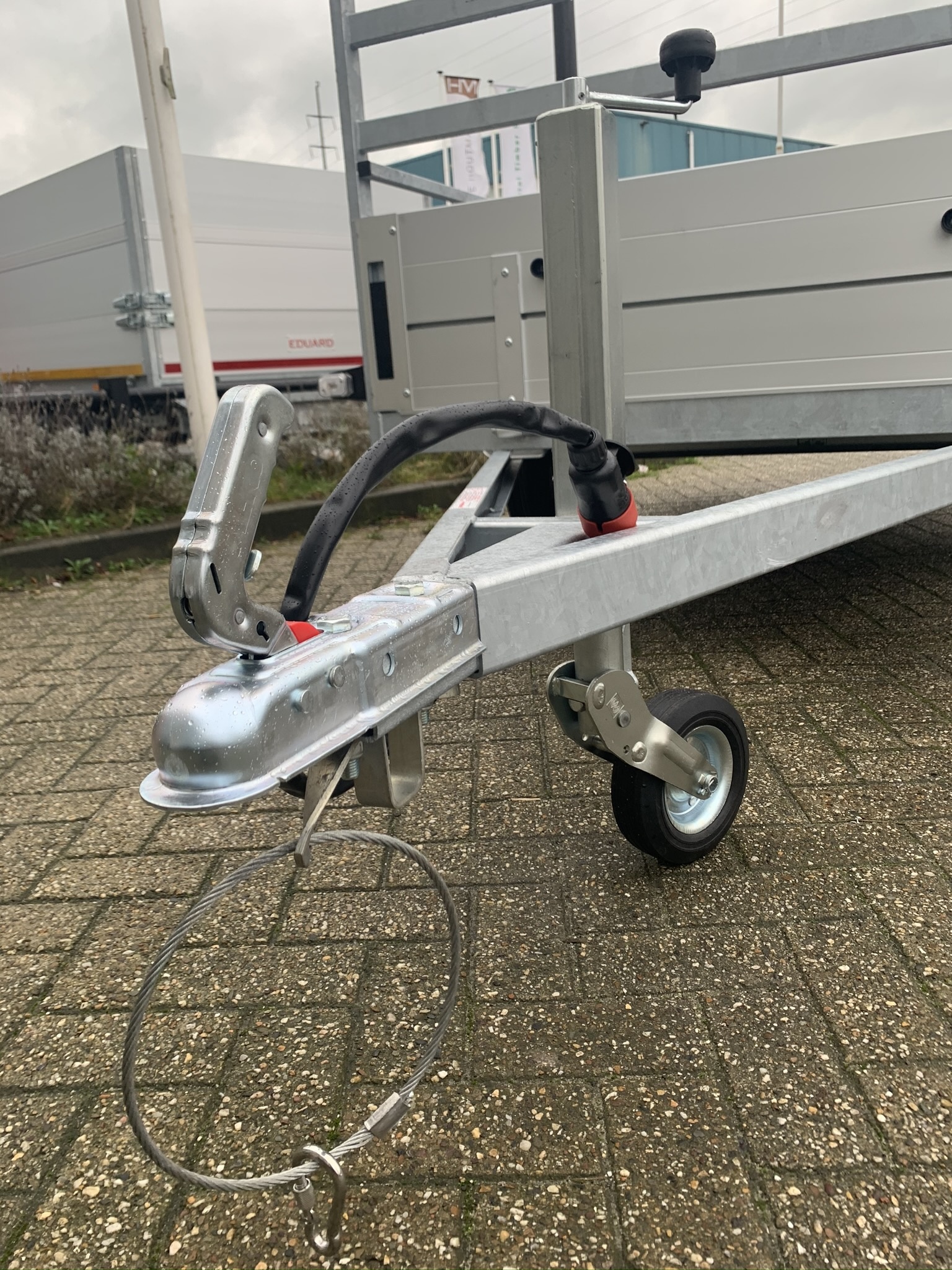 Anssems BSX 750 bakwagen - 750 kg bruto laadvermogen - 251x130 cm laadoppervlak - ongeremd