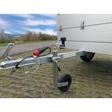 Anssems GT 500 bagagewagen - 500 kg bruto laadvermogen - 151x101x48 cm laadoppervlak - ongeremd - inclusief deksel