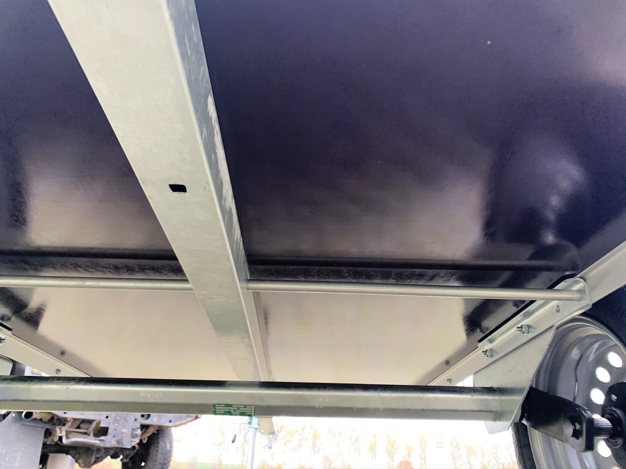 Anssems GT 500 bagagewagen - 500 kg bruto laadvermogen - 151x101x48 cm laadoppervlak - ongeremd - inclusief deksel