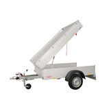Anssems GTB 750 HT bagagewagen - 750 kg bruto laadvermogen - 211x126x48 cm laadoppervlak - geremd - inclusief deksel