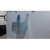 Anssems GTB 1200 VT1 bagagewagen - 1200 kg bruto laadvermogen - 251x126x83 cm laadoppervlak - geremd - inclusief deksel