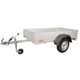 Anssems GT 500 bakwagen - 500 kg bruto laadvermogen - 181x101 cm laadoppervlak - ongeremd