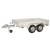 Anssems GTT 750 bakwagen - 750 kg bruto laadvermogen - 251x126 cm laadoppervlak - ongeremd