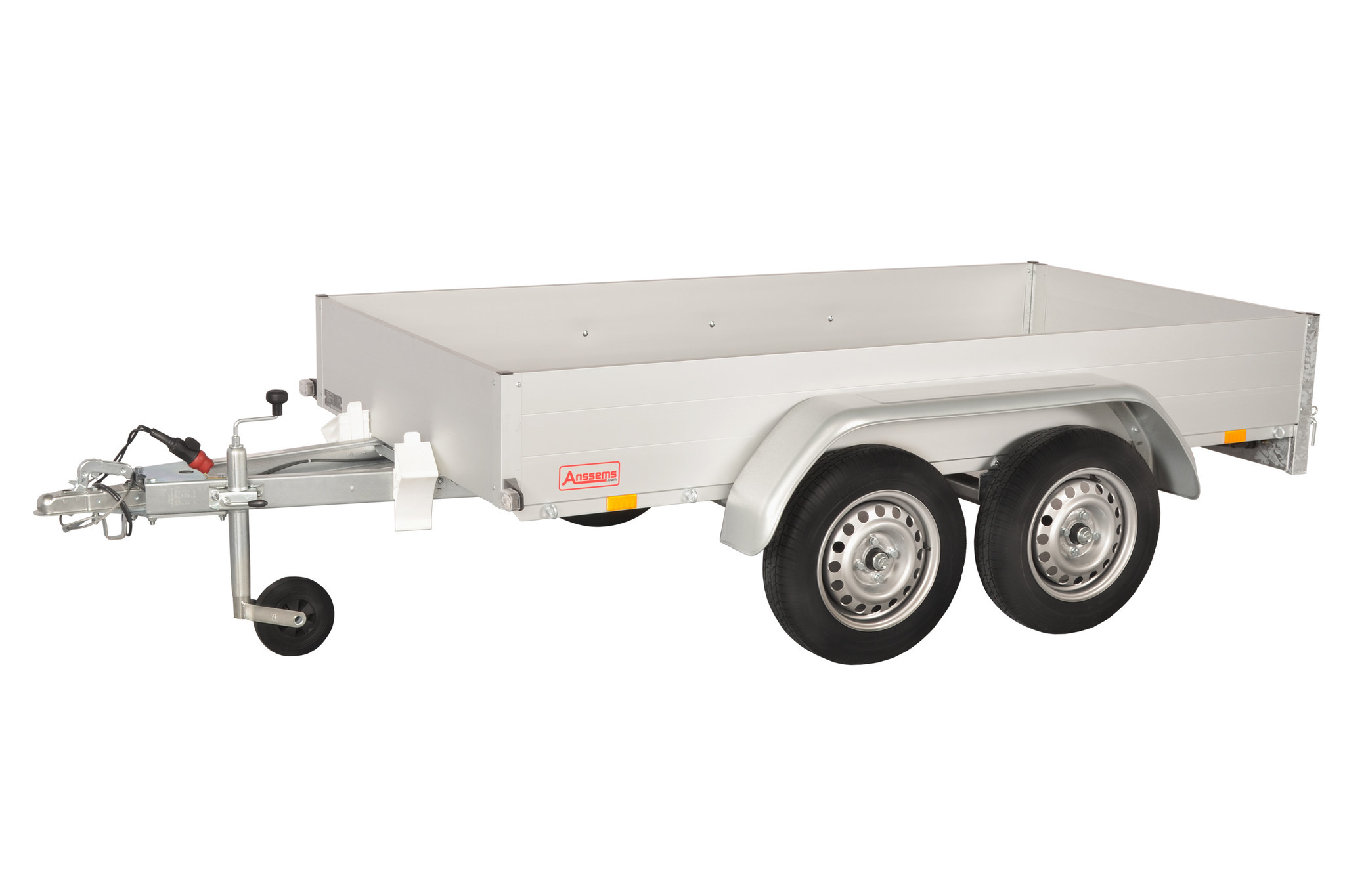 Anssems GTT 750 bakwagen - 750 kg bruto laadvermogen - 251x126 cm laadoppervlak - ongeremd