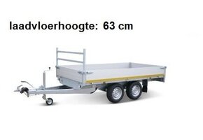 310x160 cm - 2000 kg - inclusief oprijplaten