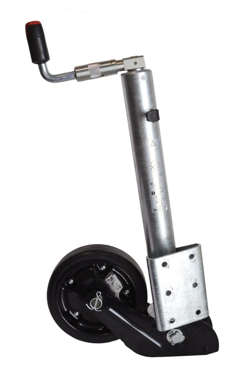 Extra lang AL-KO opklapbaar neuswiel - 73 mm - 800 kg