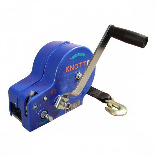 Ongeremde handlier - 1150/575 kg - inclusief lierband en lasthaak - 2 snelheden