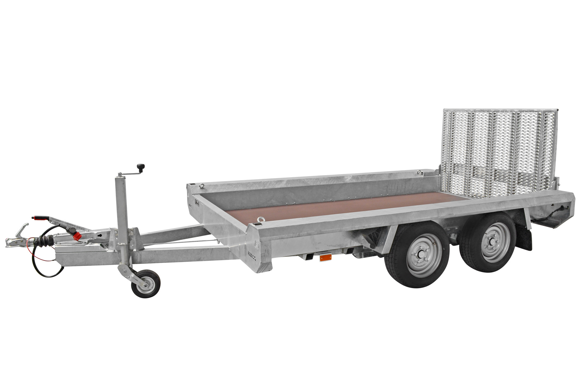Hulco TERRAX-2 2600 Basic - 2600 kg bruto laadvermogen - machinetransporter - 294x150 cm laadoppervlak - geremd