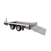 Hulco TERRAX-2 2600 Basic - 2600 kg bruto laadvermogen - machinetransporter - 294x150 cm laadoppervlak - geremd