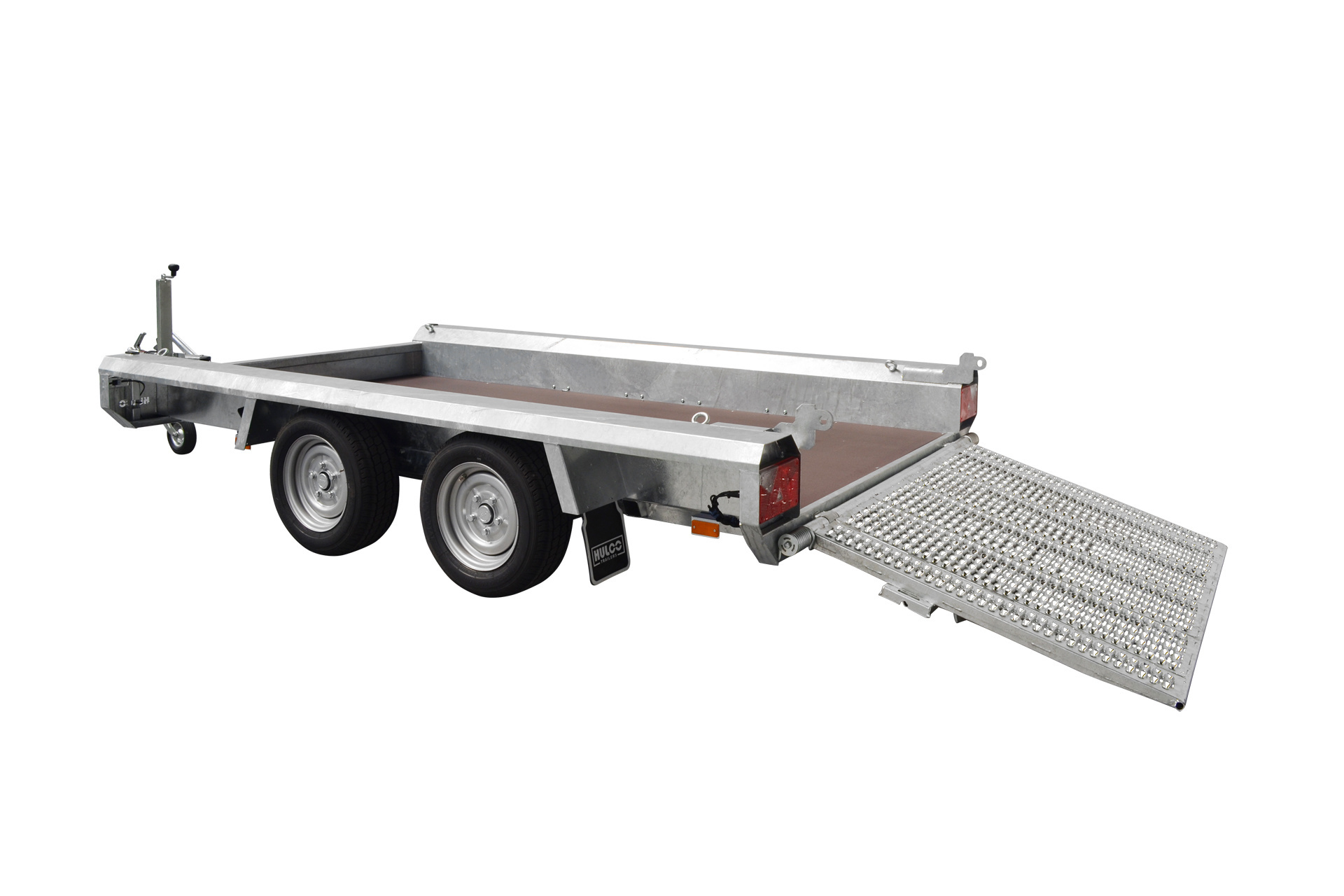 Hulco TERRAX-2 2600 Basic - 2600 kg bruto laadvermogen - machinetransporter - 294x150 cm laadoppervlak - geremd