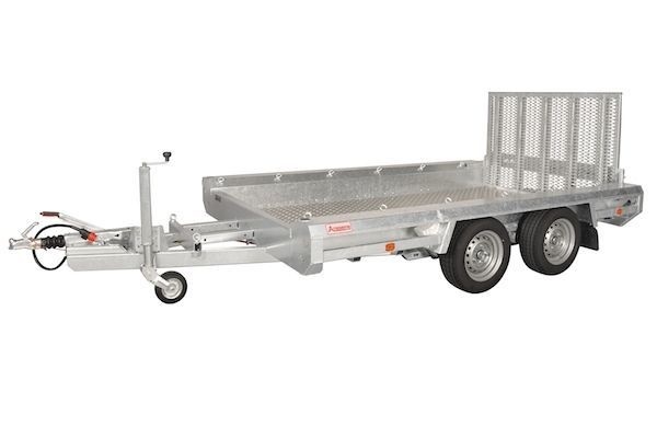 Hulco TERRAX-2 3000 - 3000 kg bruto laadvermogen - machinetransporter - 294x150 cm laadoppervlak - geremd