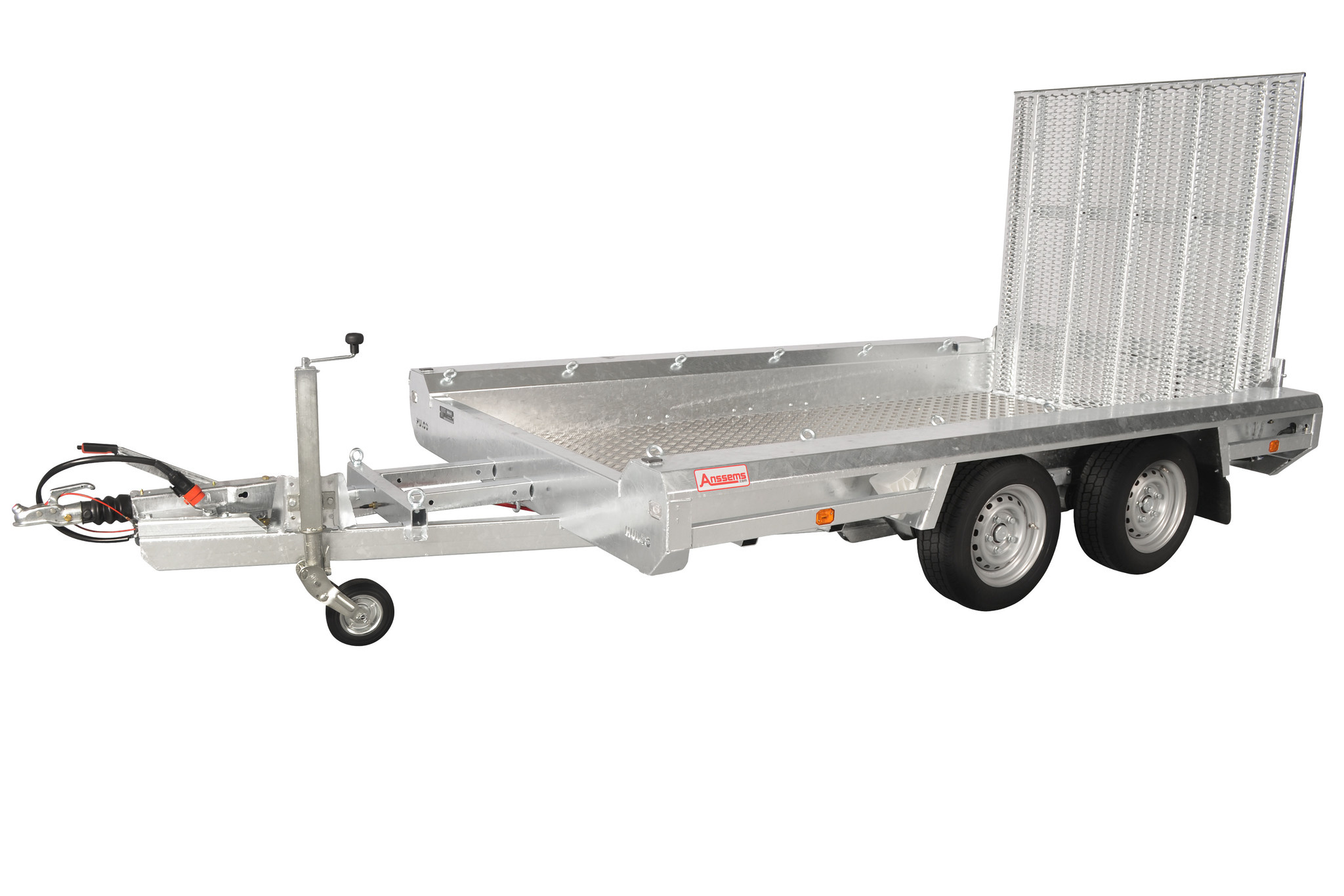 Hulco TERRAX-2 3000 LK - 3000 kg bruto laadvermogen - machinetransporter - 294x150 cm laadoppervlak - geremd