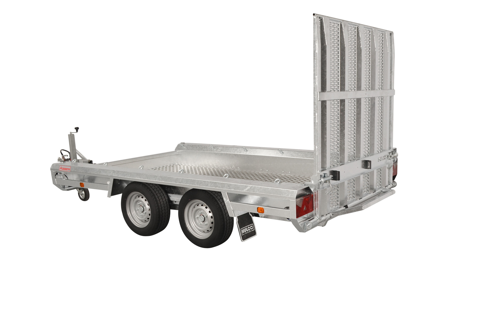 Hulco TERRAX-2 3500 LK - 3500 kg bruto laadvermogen - machinetransporter - 294x150 cm laadoppervlak - geremd
