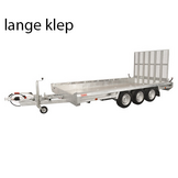 Hulco TERRAX machinetransporter -3 3500 LK - 3500 kg bruto laadvermogen - machinetransporter - 394x180 cm laadoppervlak - geremd