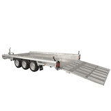 Hulco TERRAX machinetransporter -3 3500 LK - 3500 kg bruto laadvermogen - machinetransporter - 394x180 cm laadoppervlak - geremd