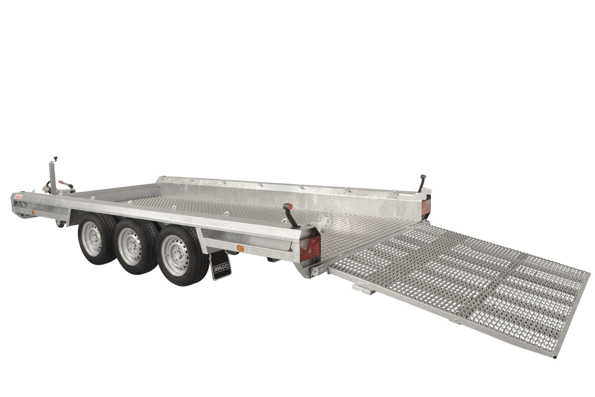 Hulco TERRAX machinetransporter -3 3500 LK - 3500 kg bruto laadvermogen - machinetransporter - 394x180 cm laadoppervlak - geremd