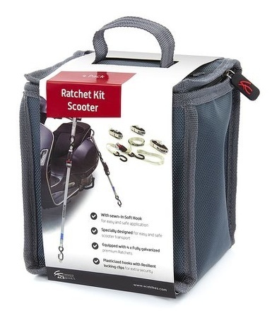 Acebikes Ratchet Kit Scooter - spanbanden voor scooter/bromfiets transport