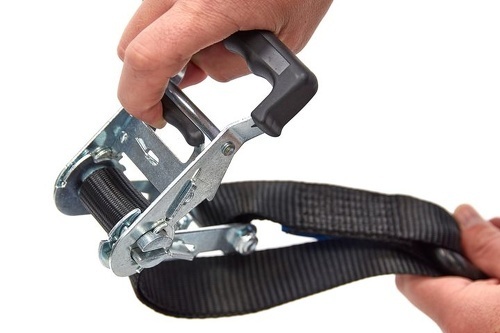 Acebikes Ratchet Strap Deluxe Duo - 900 daN - 197x3,5 cm - spanbanden voor motorstuur