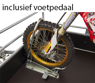 Acebikes Steadystand Cross - inrij crossmotor klem voor aanhanger en bestelwagen